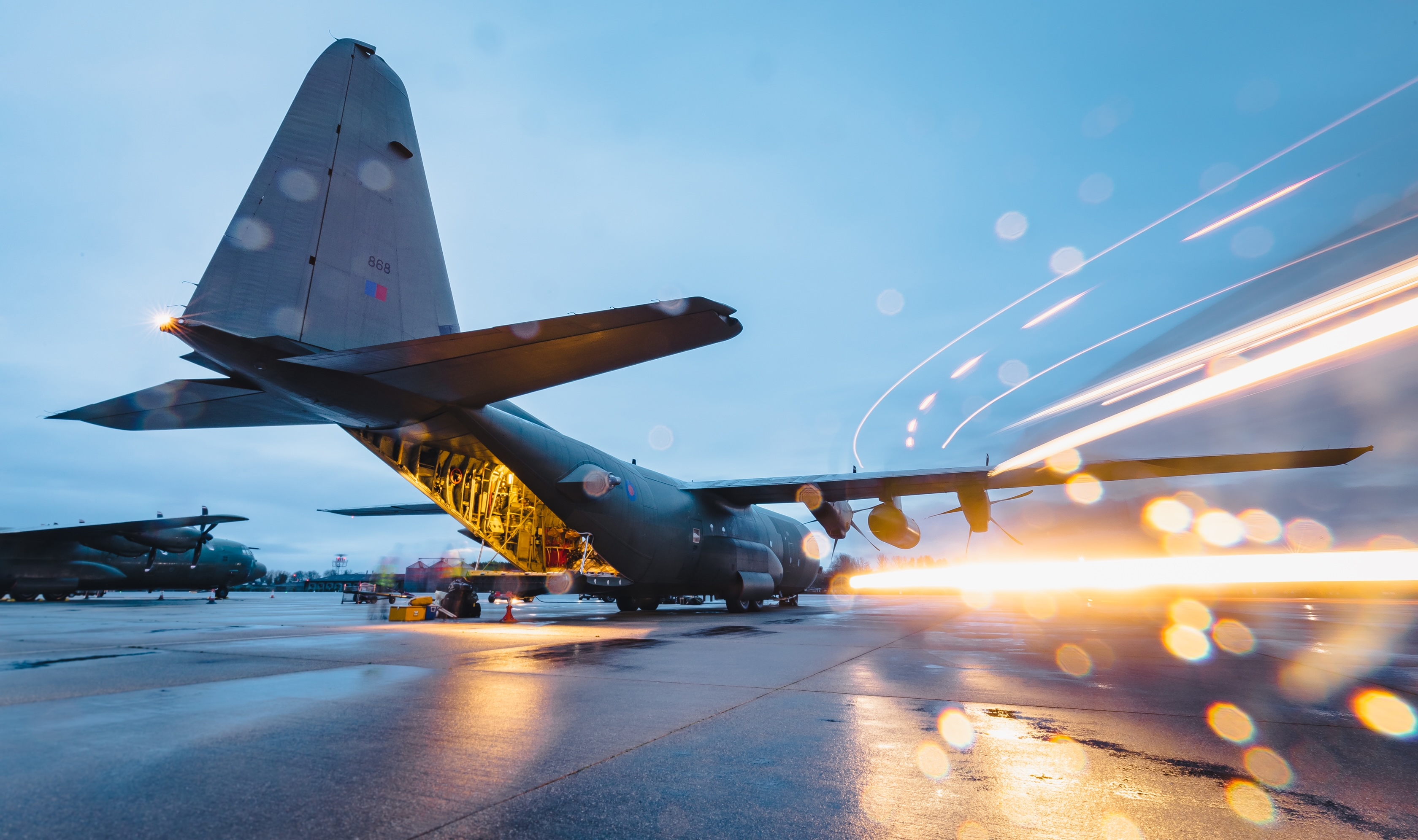 RAF C-130 Hercules Heads to Antarctica